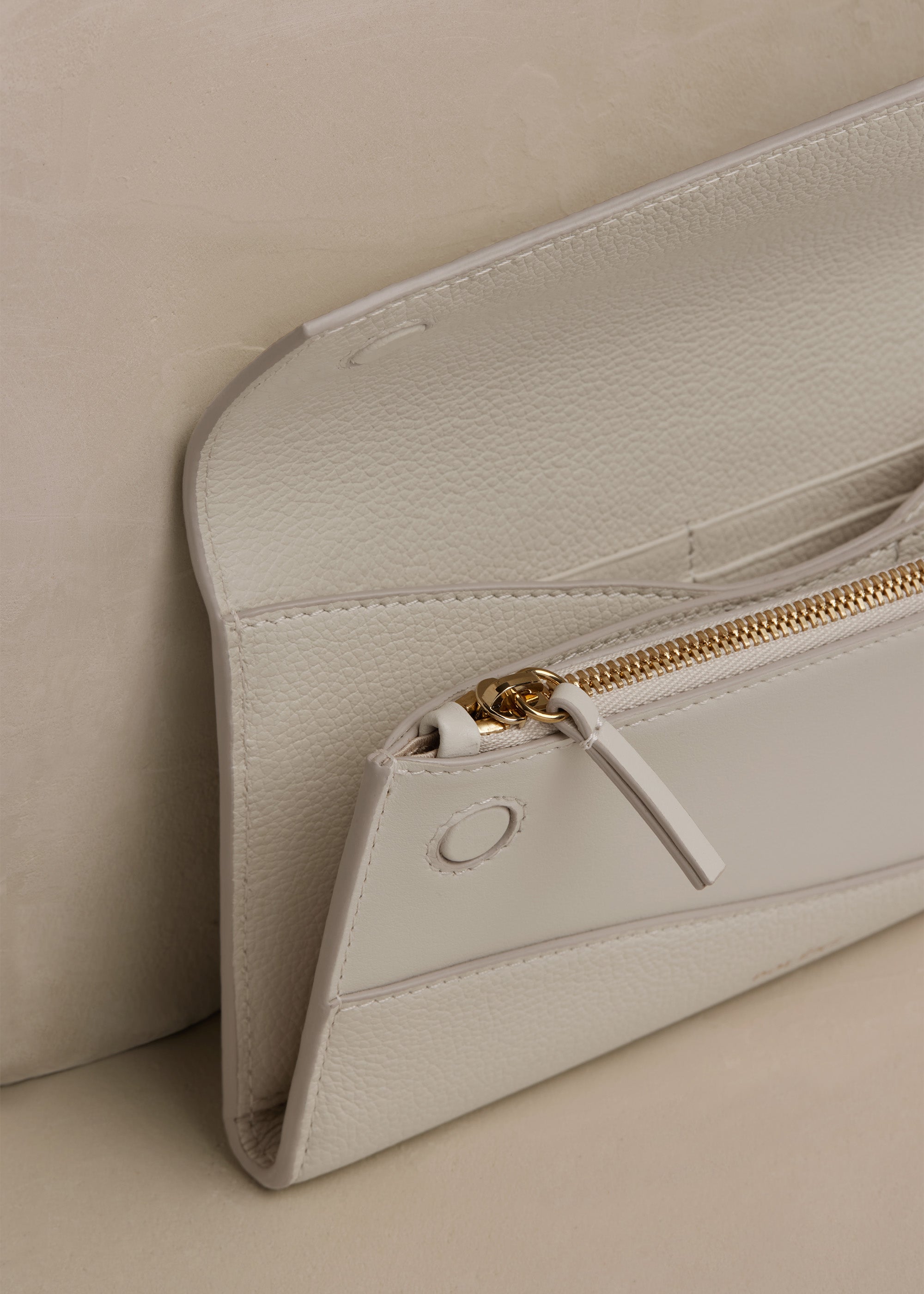 Polene Sierra Wallet Duo Chalk