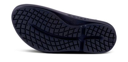 Oofos Women's Platform Sandal Black
