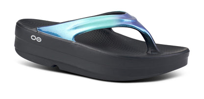 Oofos Women's Luxe Sandal Atlantis