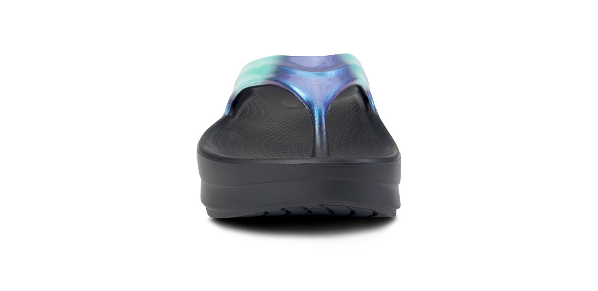 Oofos Women's Luxe Sandal Atlantis