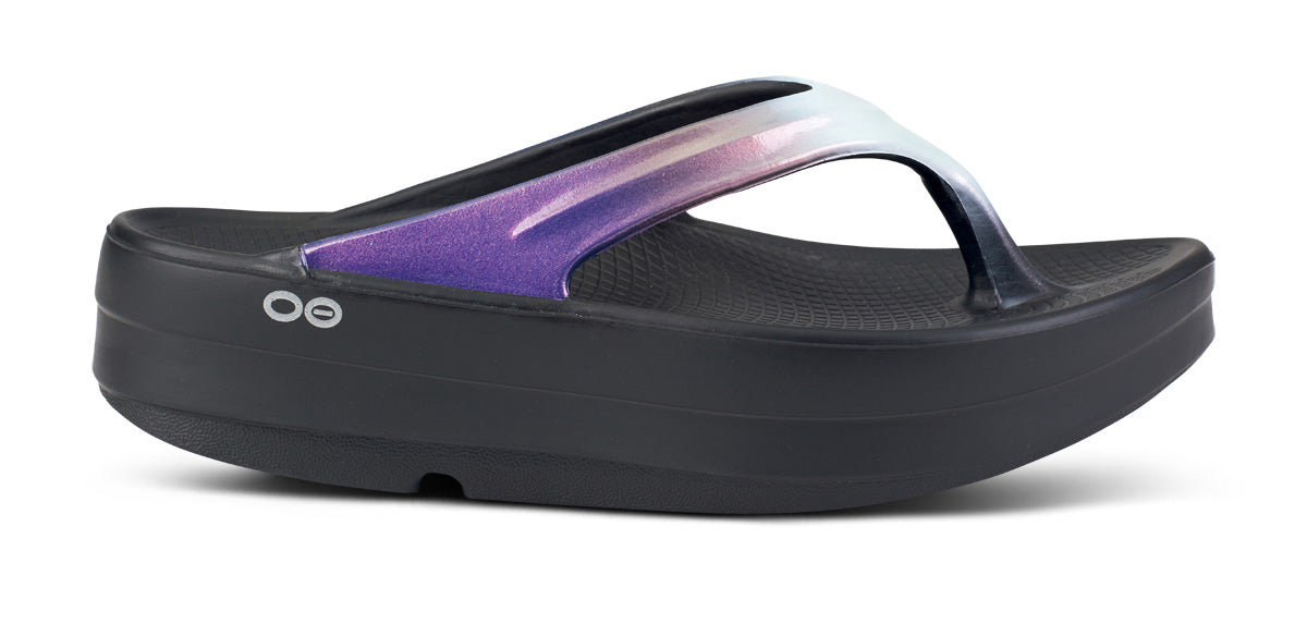 Oofos Women's Luxe Sandal Calypso