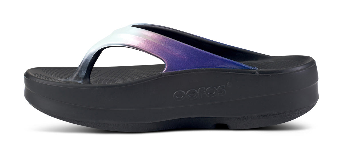 Oofos Women's Luxe Sandal Calypso