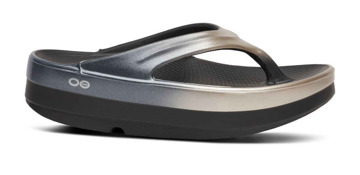 Oofos Women's Platform Sandal Latte Fade