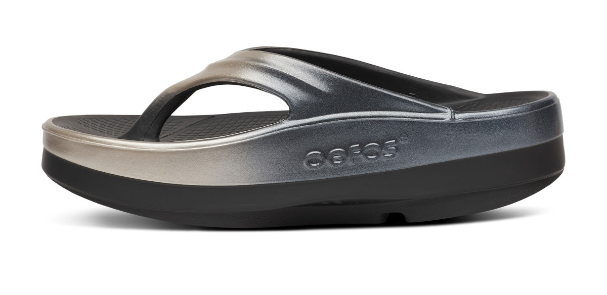Oofos Women's Platform Sandal Latte Fade