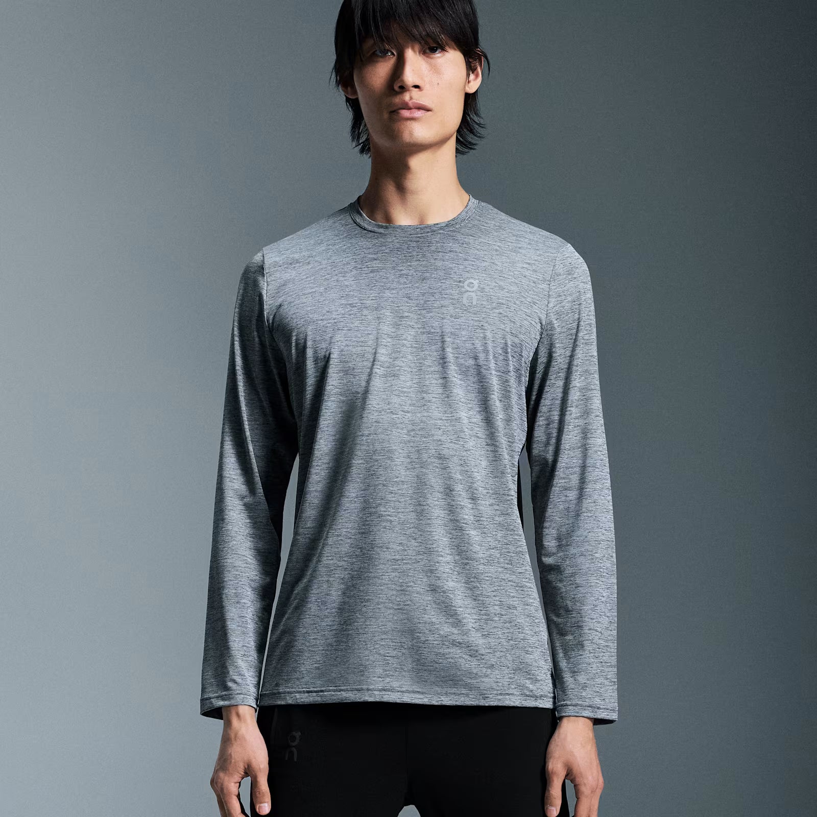 On Core Long-T Heather Gray