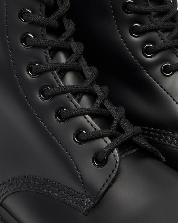 1460 Mono Smooth Leather Lace Up Boots - Black - Mens