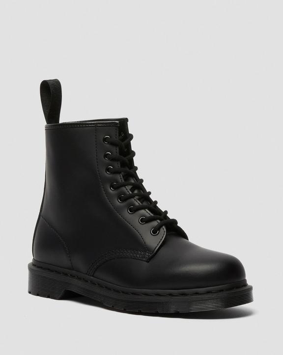 1460 Mono Smooth Leather Lace Up Boots - Black - Mens