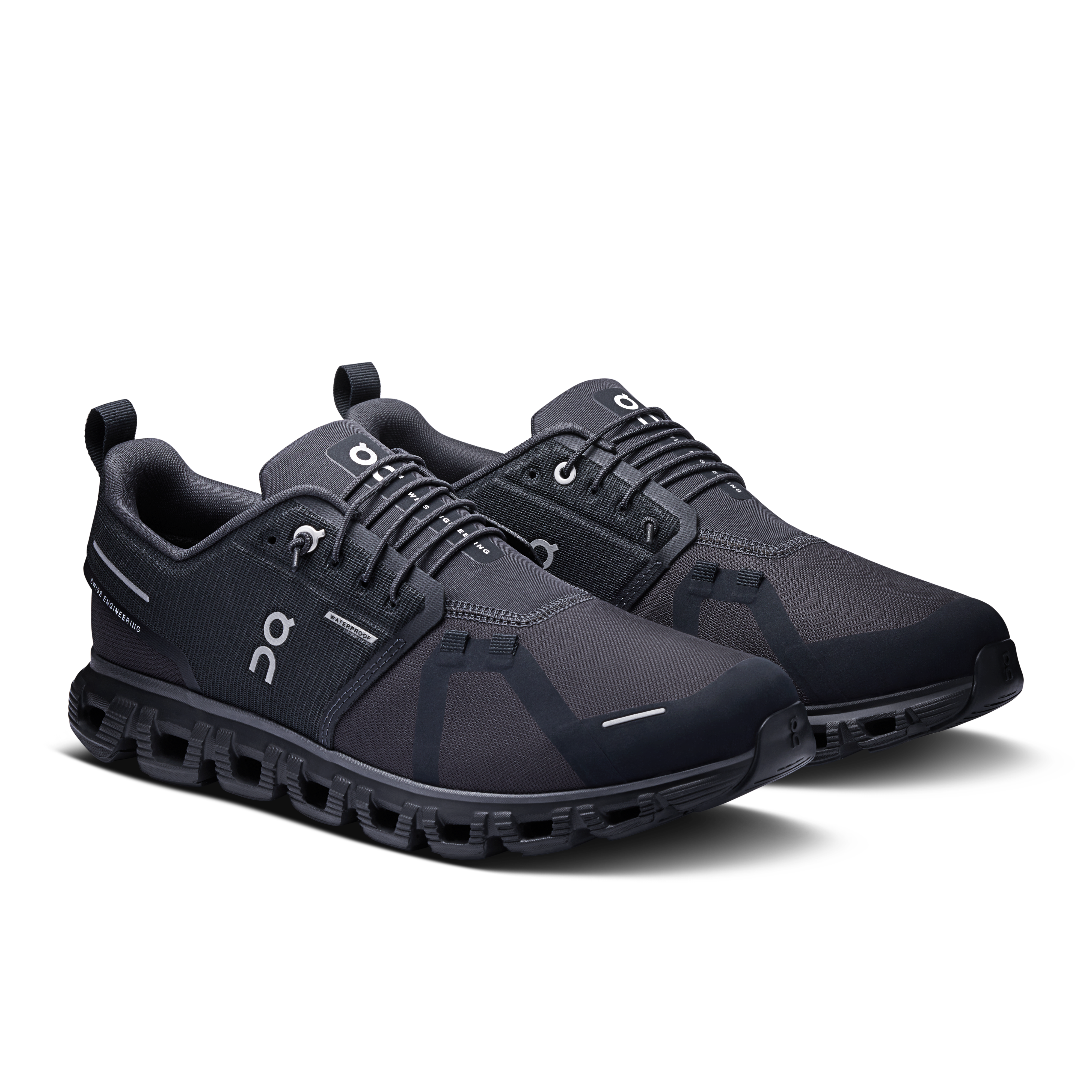 On Cloud 6 Waterproof Black Black
