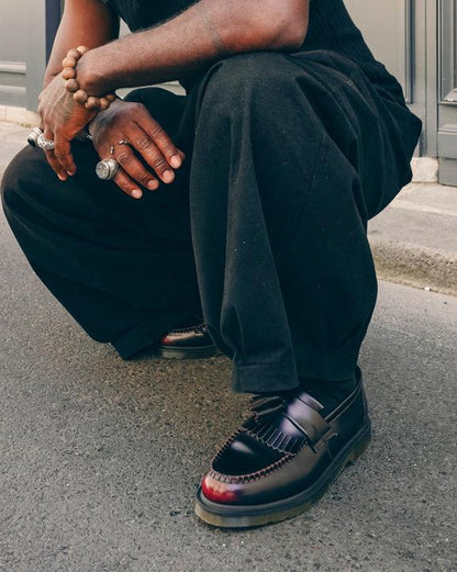 Dr Martens Adrian - Cherry Red Arcadia