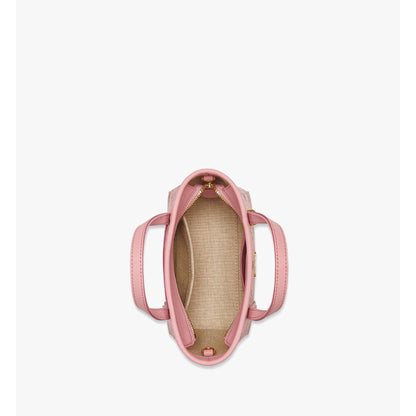 MCM X-Mini Toni Top-Zip Shopper in Visetos
