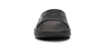 Oofos Women's Sport Slide Black Wave
