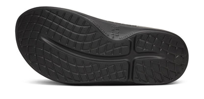 Oofos Men's Sport Slide Black Wave