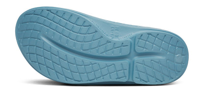Oofos Men's Sport Slide Ocean Blue Wave