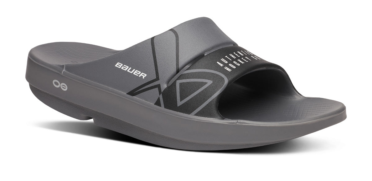 Oofos Women's Sport Slide Bauer Slate