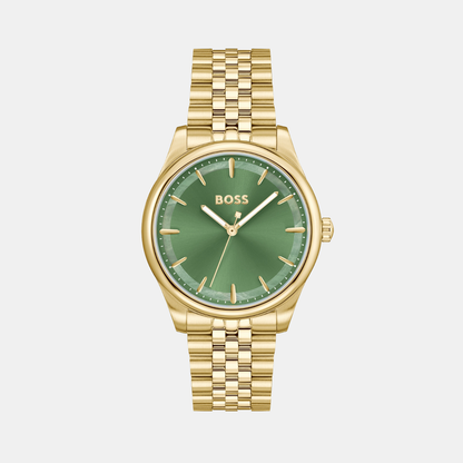 Boss Graceful Women Quartz Mother Of Pearl Dial Analog Stainless Steel Watch 1502780