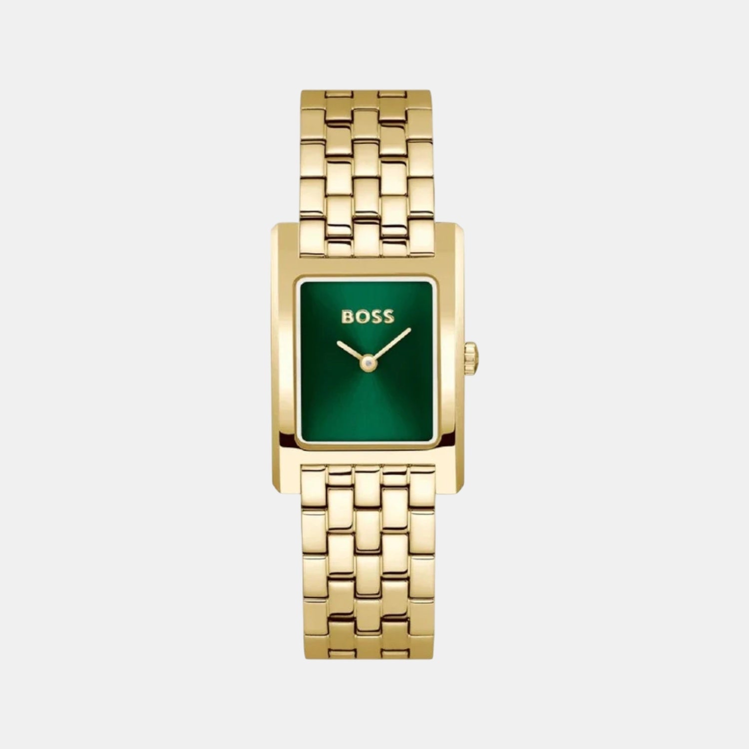 Boss Lucy Qtm Women Quartz Green Dial Analog Stainless Steel Watch 1502785