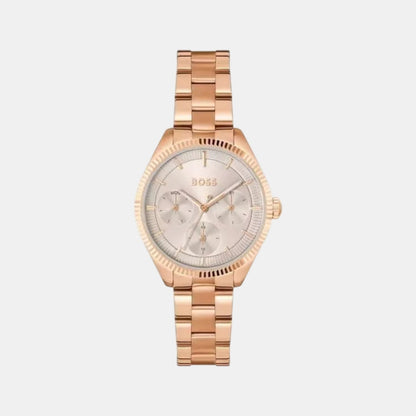 Boss Sage Sport Women Quartz Grey Dial Multi-Function Stainless Steel Watch 1502802