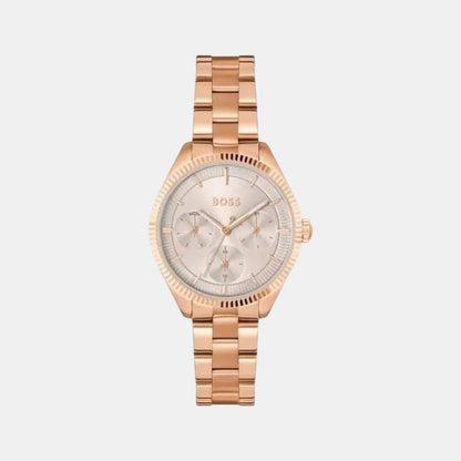 Boss Sage Sport Women Quartz Grey Dial Multi-Function Stainless Steel Watch 1502802