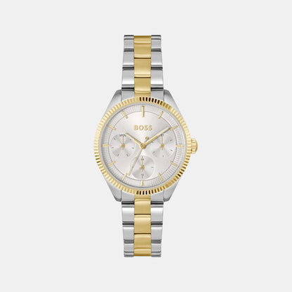 Boss Sage Sport Women Quartz Silver Dial Multi-Function Stainless Steel Watch 1502804