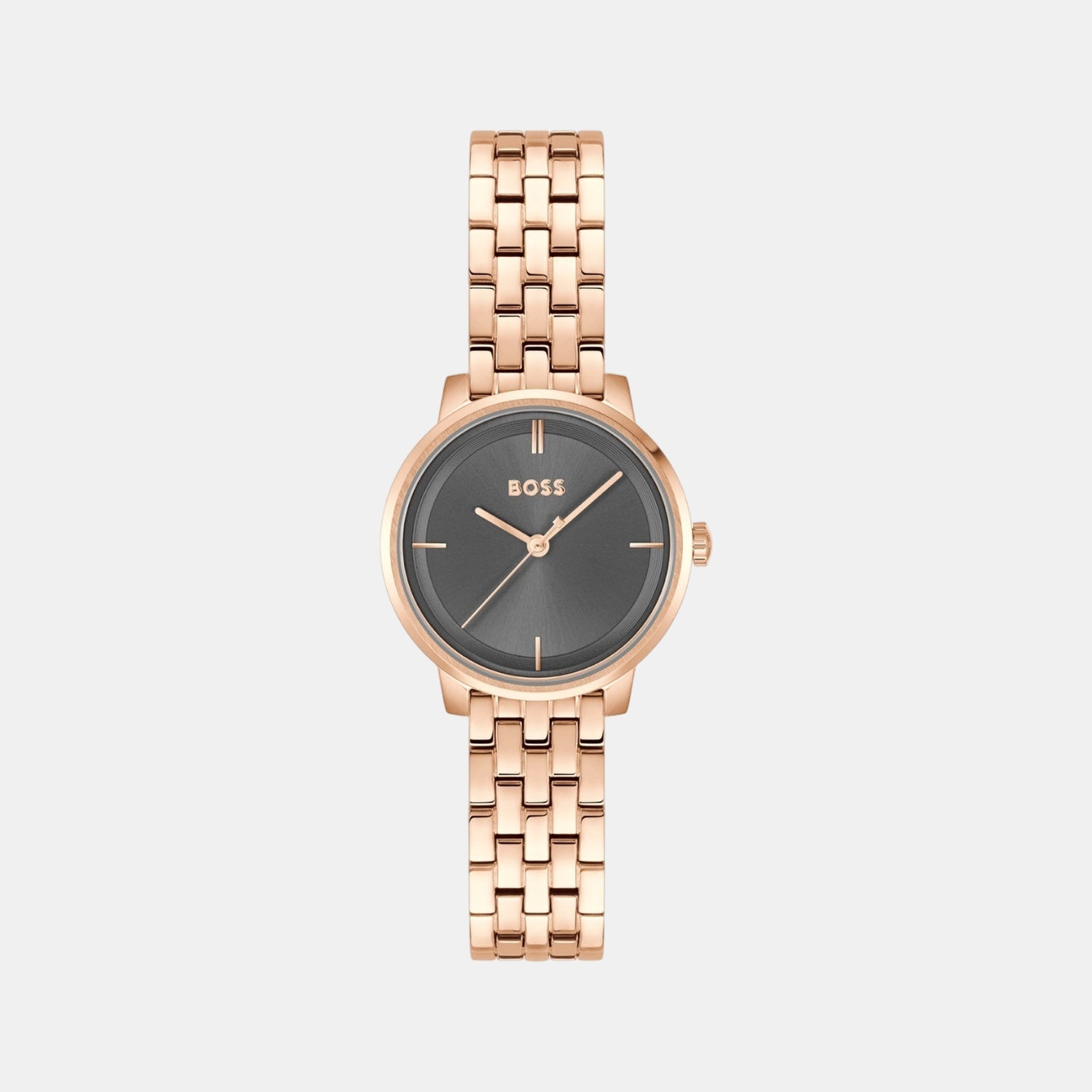 Boss Lucia Women Quartz Grey Dial Analog Stainless Steel Watch 1502820