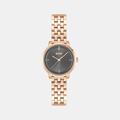 Boss Lucia Women Quartz Grey Dial Analog Stainless Steel Watch 1502820