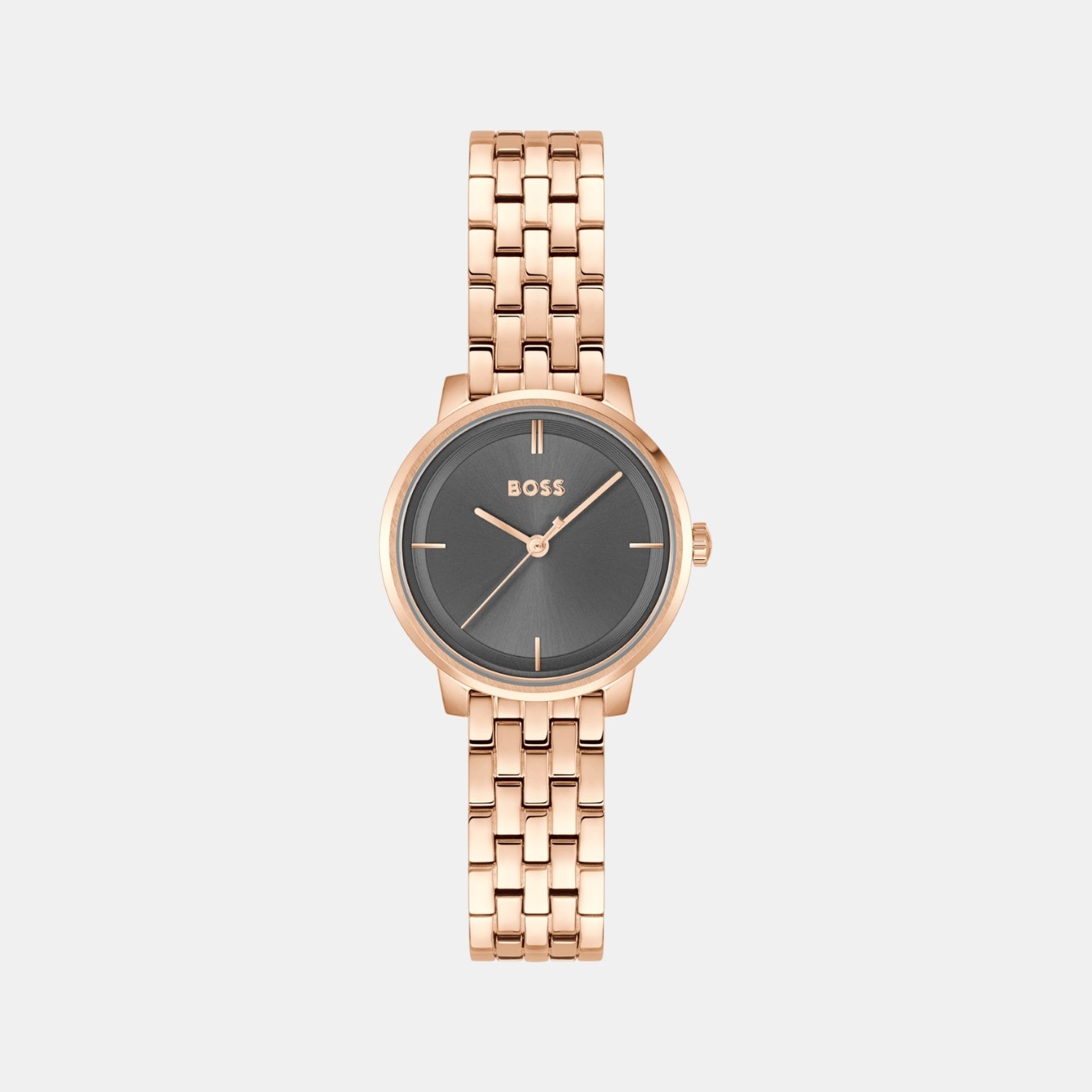 Boss Lucia Women Quartz Grey Dial Analog Stainless Steel Watch 1502820