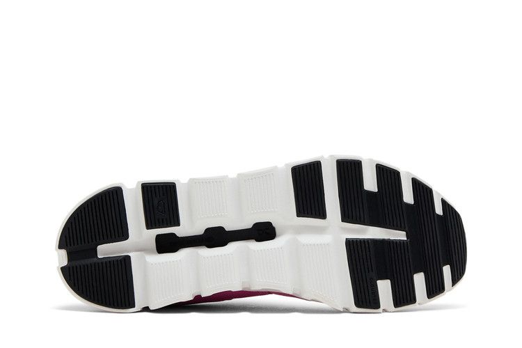 on running cloud 6 raspberry white (women's)