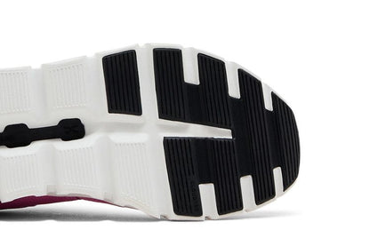 on running cloud 6 raspberry white (women's)