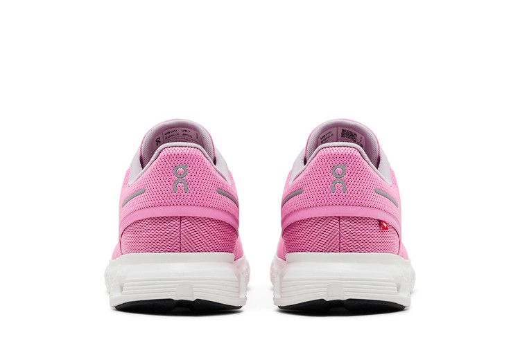 on running cloud 6 raspberry white (women's)