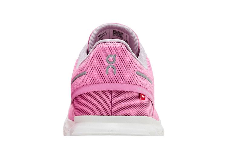 on running cloud 6 raspberry white (women's)