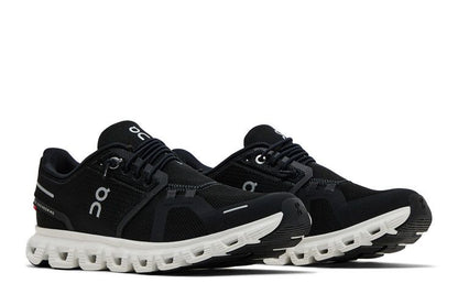 On Running Cloud 6 Black White (Women's)