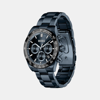 Boss Hero 2.0 Men Quartz Blue Dial Chronograph Stainless Steel Watch 1514270