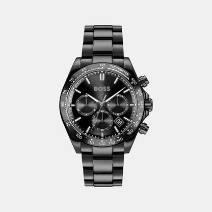 Boss Hero 2.0 Men Quartz Black Dial Chronograph Stainless Steel Watch 1514271