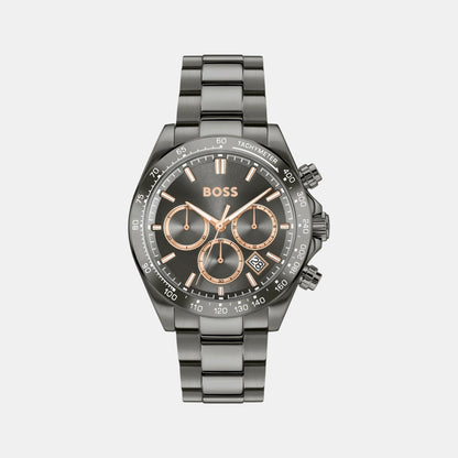 Boss Hero 2.0 Men Quartz Grey Dial Chronograph Stainless Steel Watch 1514299