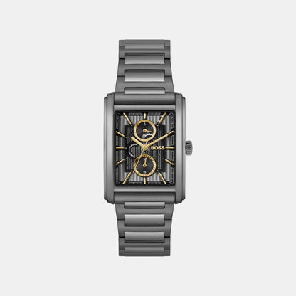 Boss Principle Dress Men Quartz Grey Dial Multi-Function Stainless Steel Watch 1514319