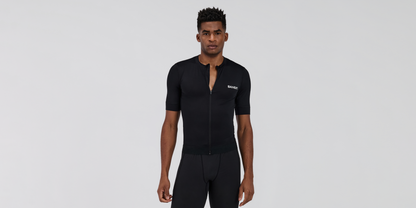 Bandit Mens Geomesh Race Top Black