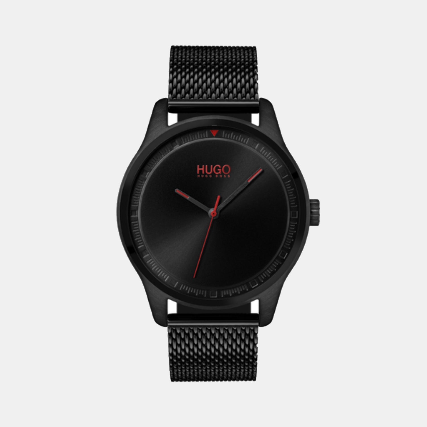 Boss #Move Men Quartz Black Dial Analog Stainless Steel Watch 1530044