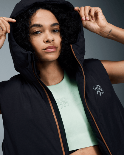 On Puffer Vest Loewe Black (Women'S)