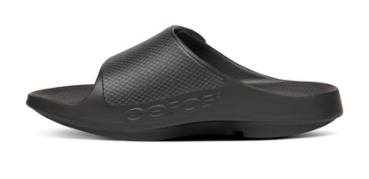 Oofos Women's Limited Sport Flex Slide Bauer Black