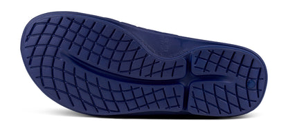 Oofos Women's Sport Flex Slide Navy