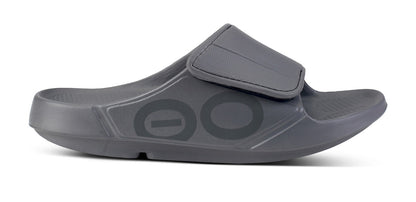 Oofos Women's Sport Flex Slide Slate