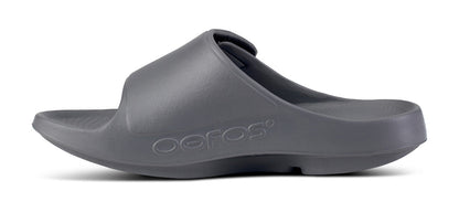 Oofos Women's Sport Flex Slide Slate