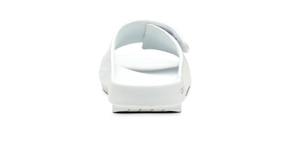 Oofos Women's Sport Flex Slide White