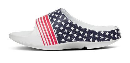 Oofos Men's Sport Flex Slide USA