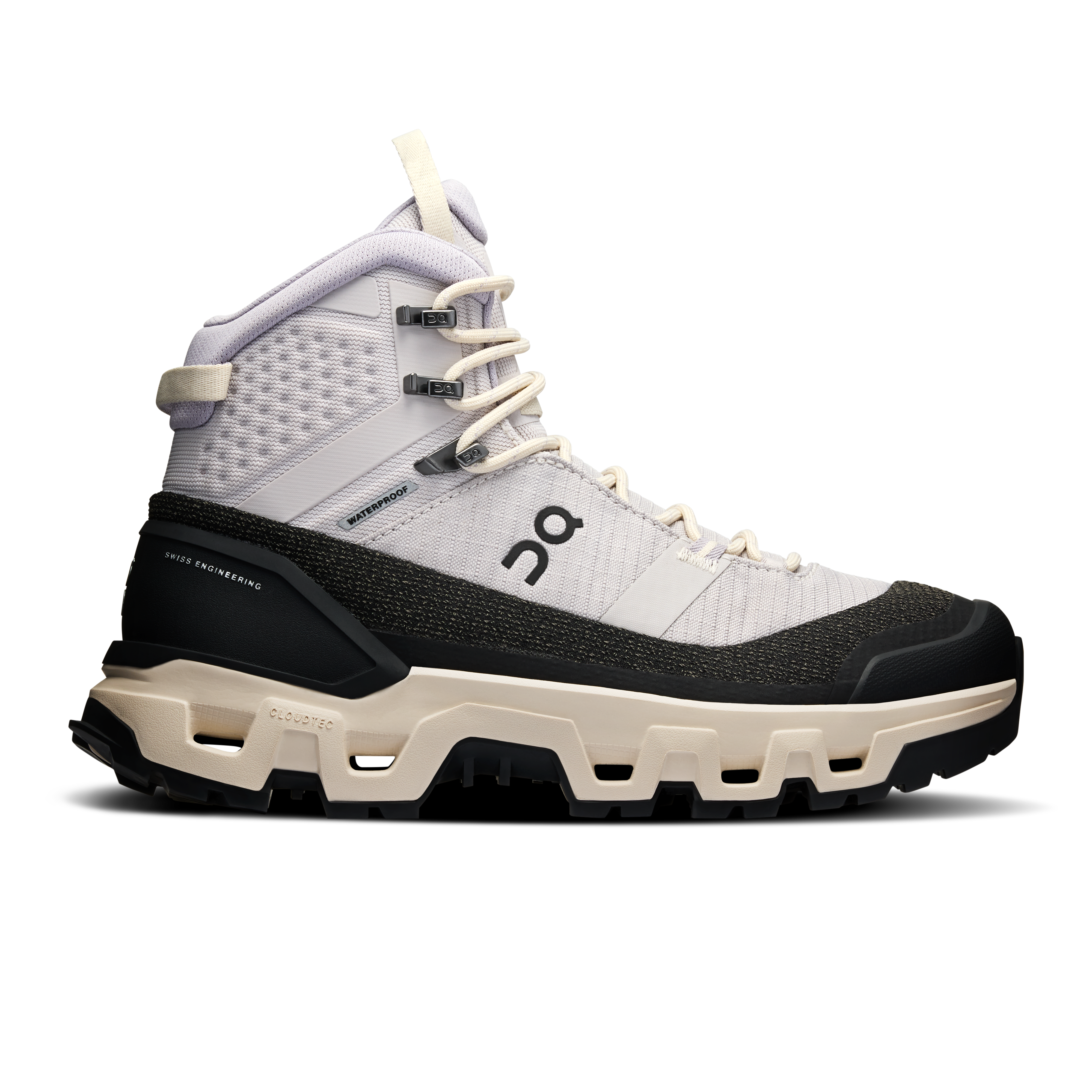 On Cloudrock Trek Waterproof Silver Cream (Women'S)