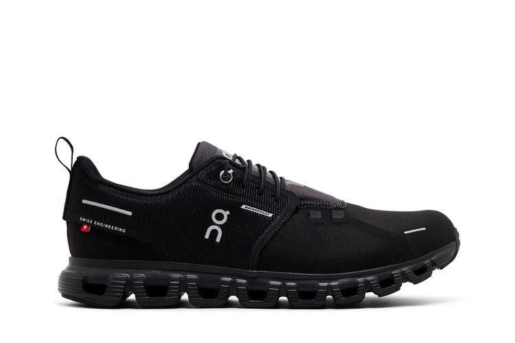 on running cloud 6 waterproof all black