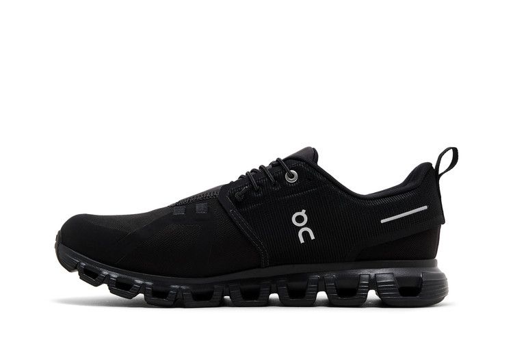on running cloud 6 waterproof all black