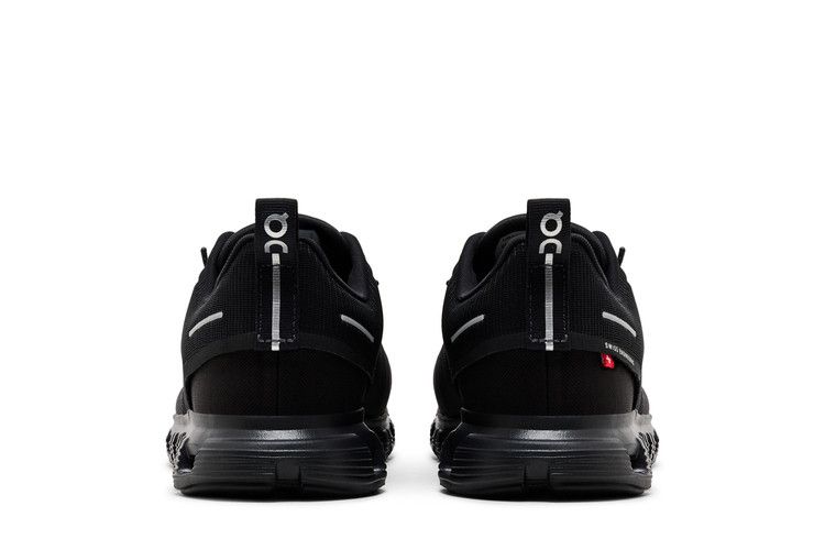 on running cloud 6 waterproof all black