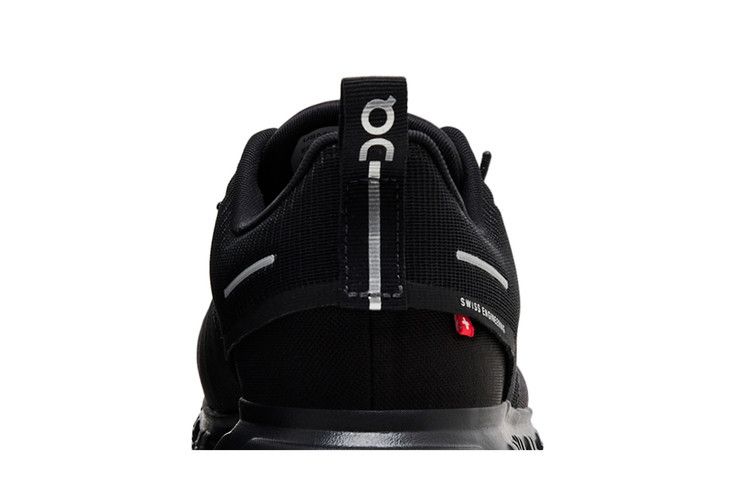 on running cloud 6 waterproof all black
