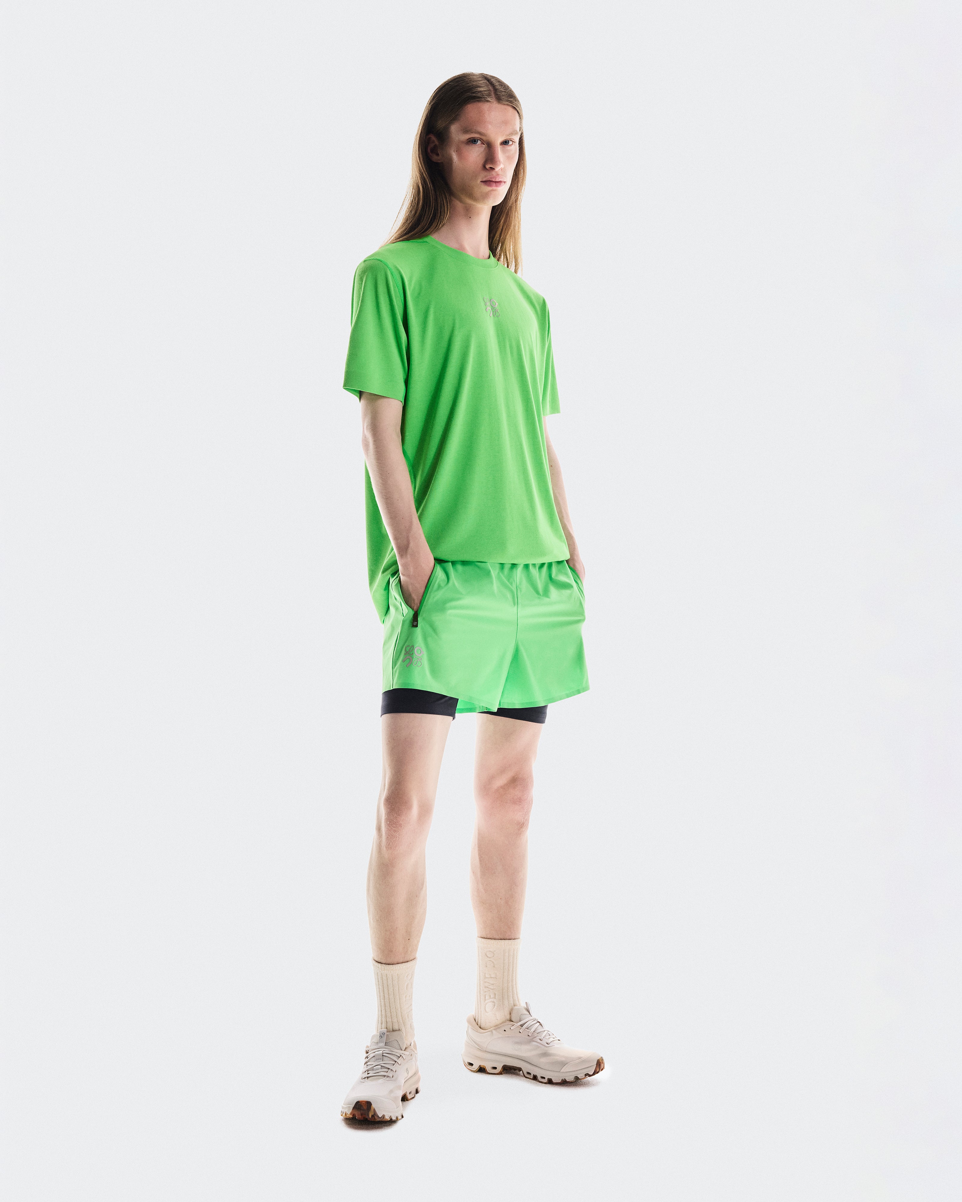 On Performance Shorts Loewe Green